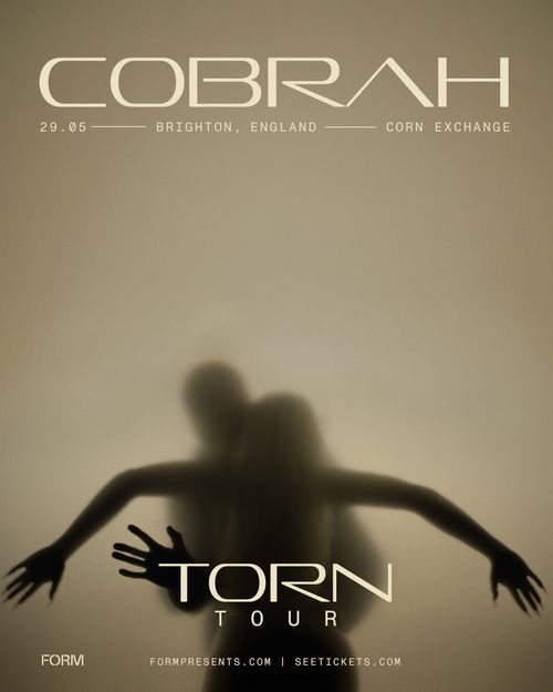 TORN TOUR COBRAH at CORN EXCHANGE on 29 May 2026 gig poster