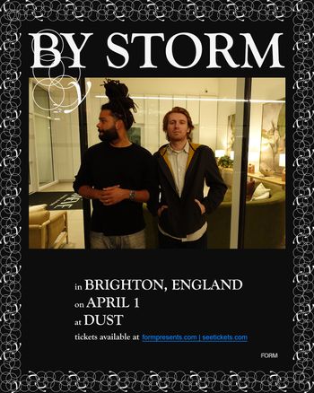 BY STORM at DUST on 1 April 2026 gig poster
