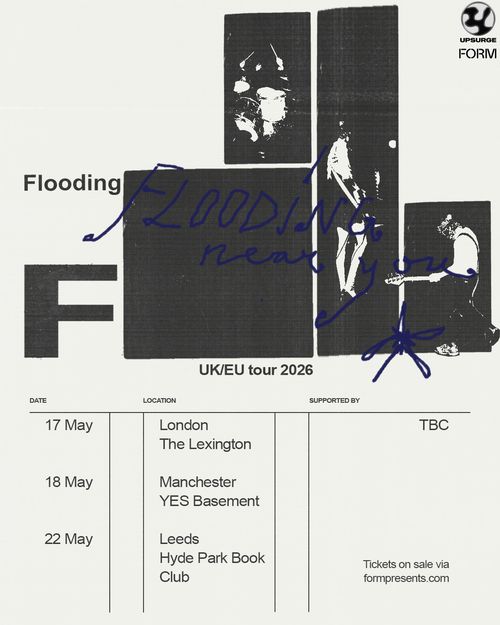 Flooding may 2026 tour poster