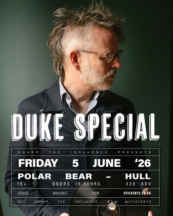 DUKE SPECIAL at Polar Bear on 5 June 2026 gig poster