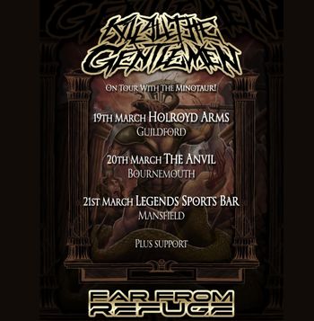 Extravagant Gentlemen at Holroyd Arms on 19 March 2026 gig poster