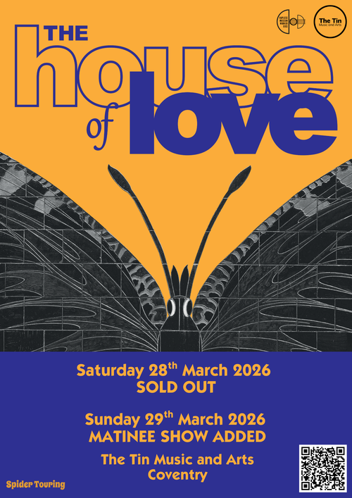 The house of love march 2026 tour poster