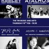 SHOEGAZE / DREAM POP GIGS IN COVENTRY ATALHOS, KEELEY, AVISHAG C. RODRIGUES, MINT FIELD gig poster