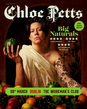 Big Naturals Chloe Petts at The Workman's Club on 8 March 2026 gig poster