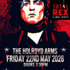 TOTAL REX gig poster