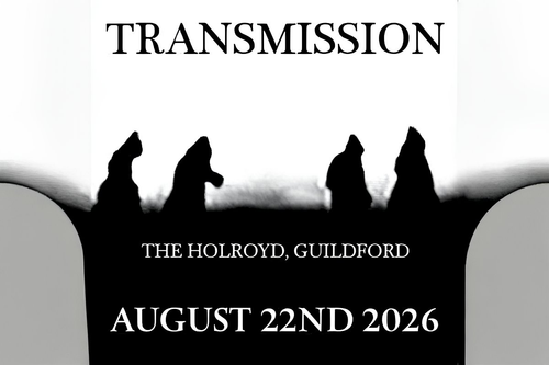TRANSMISSION at The Holroyd on 22 August 2026 gig poster