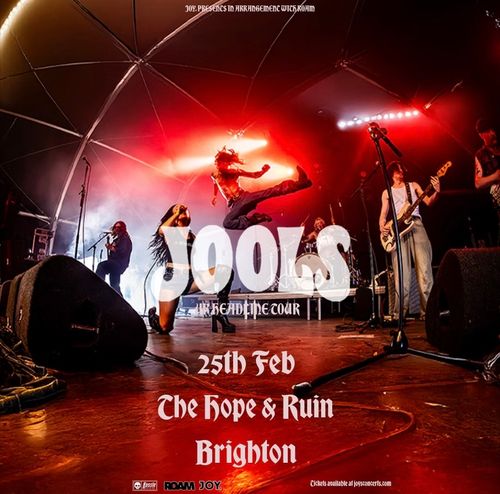 Jools UK Headline Tour JOOLS at The Hope & Ruin on 25 February 2026 gig poster
