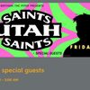 Utah Saints + special guests UTAH SAINTS gig poster