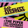 THE PIPER PRESENTS LO FIDELITY ALLSTARS gig poster