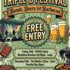 THE SUSSEX ARMS TRIPLE B FESTIVAL Open Mic, BLOODLINE BROTHERS, PARALLEL SKY, The Southern Bandits, The Medics, INTRO gig poster