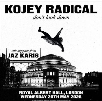 KOJEY RADICAL JAZ KARIS at ROYAL ALBERT HALL on 20 May 2026 gig poster
