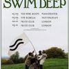 SWIM DEEP gig poster