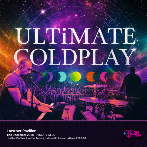 Ultimate Coldplay at Lowther Pavilion on 11 December 2026 gig poster