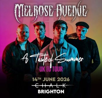 A Taste of Summer Melrose Avenue at CHALK on 14 June 2026 gig poster