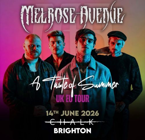 A Taste of Summer Melrose Avenue at CHALK on 14 June 2026 gig poster