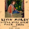 KEVIN MORBY LITTLE WIDE OPEN TOUR 2026 Kevin Morby, Liam Kazar gig poster