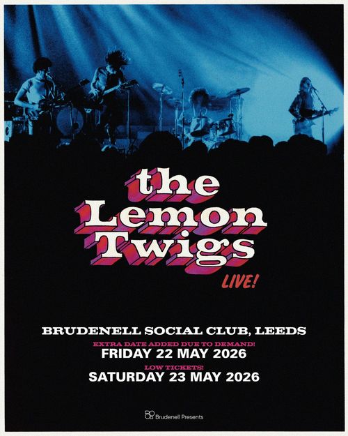 the Lemon Twigs may 2026 tour poster