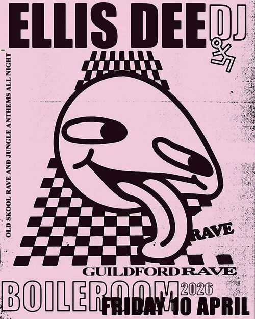 ELLIS DEE DJ Ellis Dee at BOILERROOM on 10 April 2026 gig poster
