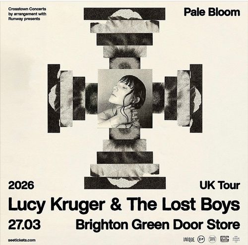 Pale Bloom Lucy Kruger & The Lost Boys at Green Door Store on 27 March 2026 gig poster