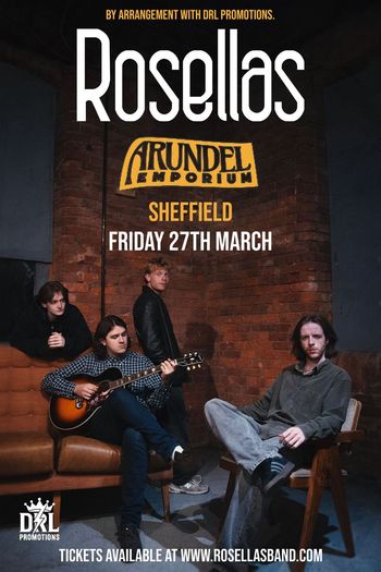 Rosellas at Arundel Emporium on 27 March 2026 gig poster