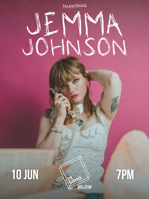 JEMMA JOHNSON at 21 SOHO on 10 June 2026 gig poster