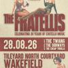 The Fratellis The Twang, The Subways, The Cheap Thrills gig poster