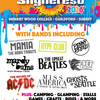 Shynefest 2026 Penny Rebels, MANIA, Mardy Bums, The Upbeat Beatles, Miss America, Ghosts of Seattle, Riot Weekend, The Sound of AC/DC, HYPE CLUB gig poster
