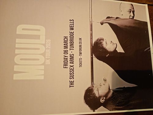 MOULD at The Sussex Arms on 6 March 2026 gig poster
