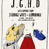 J.G.H.D LunaBarge, STRANGE WAYS gig poster