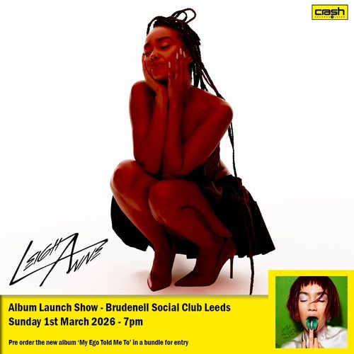 LEIGH ANNE at Brudenell Social Club on 1 March 2026 gig poster