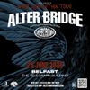 WHAT LIES WITHIN TOUR ALTER BRIDGE, Overgrown gig poster