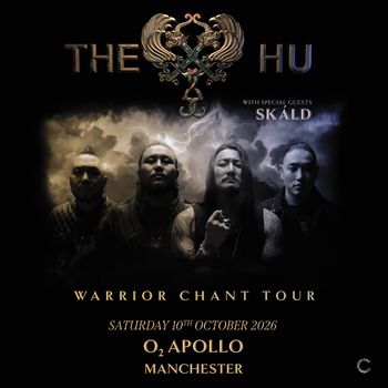 Warrior Chant Tour SKÁLD, THE HU at O2 APOLLO on 10 October 2026 gig poster