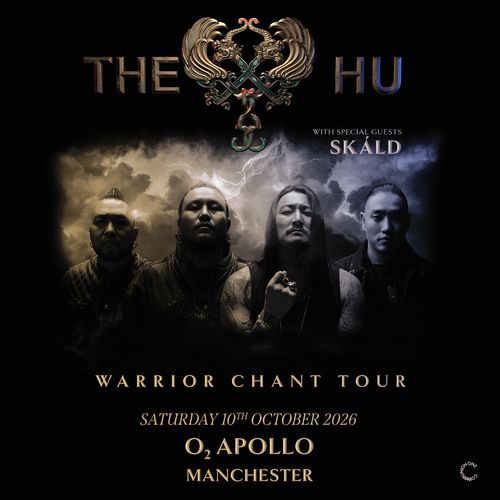 Warrior Chant Tour SKÁLD, THE HU at O2 APOLLO on 10 October 2026 gig poster