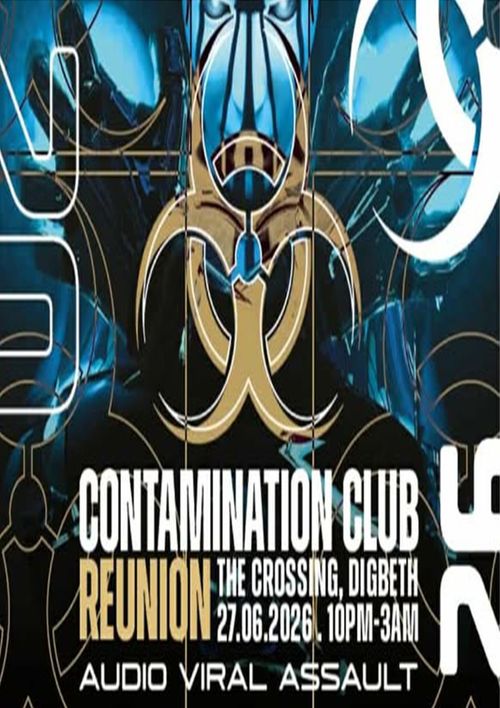 CONTAMINATION CLUB REUNION AUDIO VIRAL ASSAULT at The Crossing on 27 June 2026 gig poster