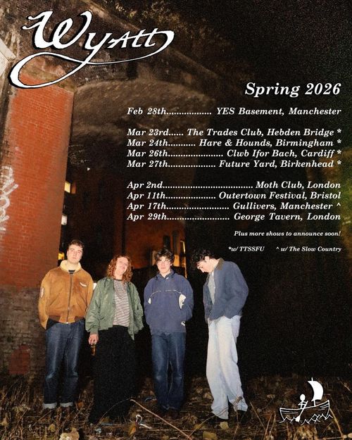 Wyatt february 2026 to april 2026 tour poster