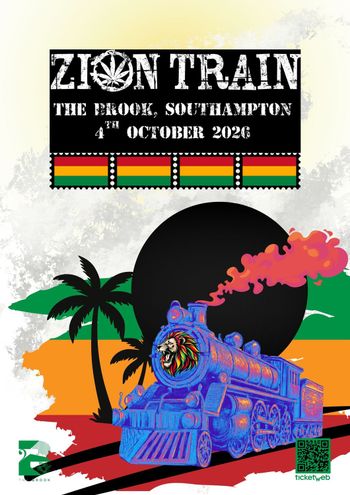 ZION TRAIN at The Brook on 4 October 2026 gig poster