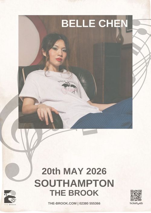 BELLE CHEN at THE BROOK on 20 May 2026 gig poster