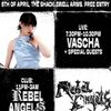 Bank Holiday Sunday VASCHA gig poster