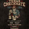 BLACKTOP MOJO TEXAS CHECKMATE TOUR 2026 Gorilla Riot, BLACKTOP MOJO, Brayden Stewart gig poster