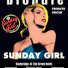THE SONGS OF BLONDIE SUNDAY GIRL gig poster