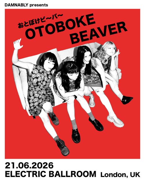 OTOBOKE BEAVER おとぼけビ〜バ〜 at ELECTRIC BALLROOM on 21 June 2026 gig poster