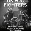 UK FOO FIGHTERS gig poster
