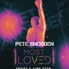 MOST LOVED PETE SNODDEN gig poster