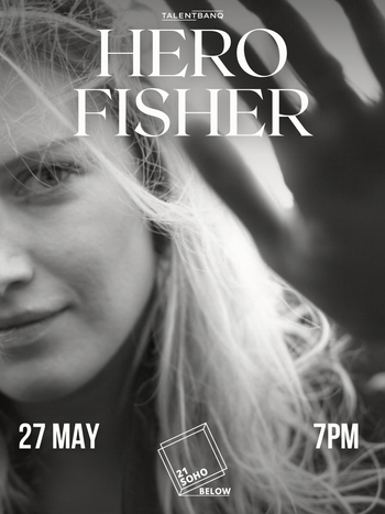HERO FISHER at 21 SOHO on 27 May 2026 gig poster