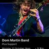 Dom Martin Band gig poster