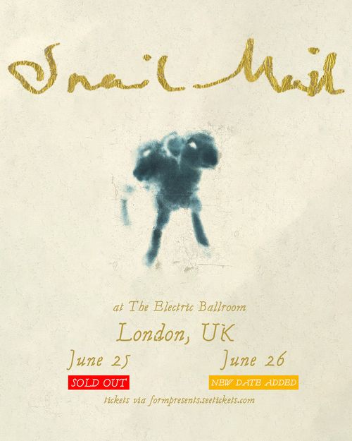 Snail Mail june 2026 tour poster
