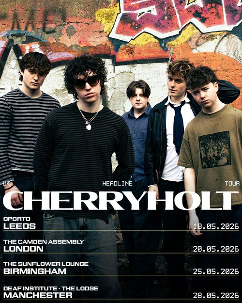 CHERRYHOLT may 2026 tour poster
