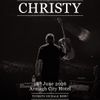 CHRISTY gig poster