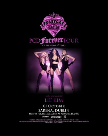 PCD Forever Tour Pussycat Dolls, Lil’ Kim at 3Arena on 5 October 2026 gig poster