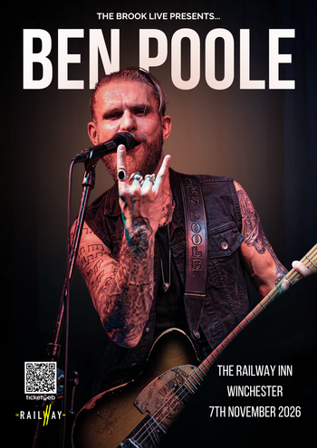 BEN POOLE at THE RAILWAY INN on 7 November 2026 gig poster